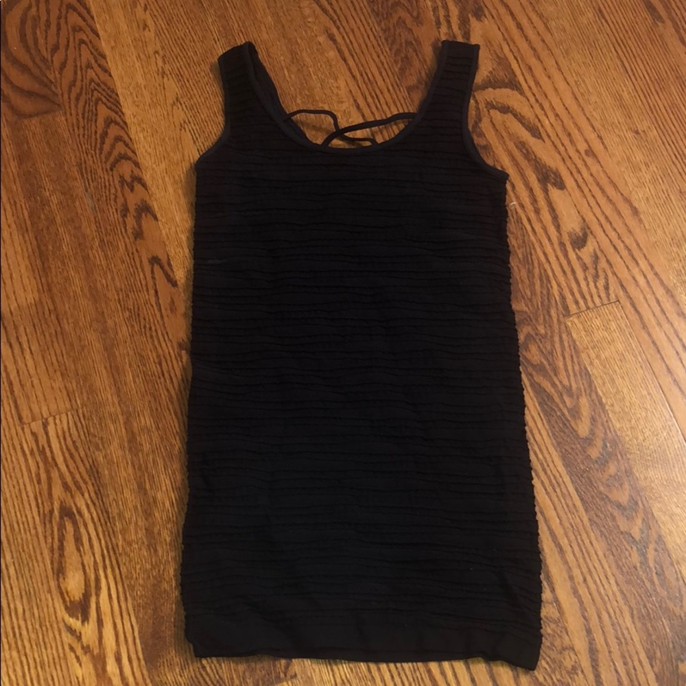 Ribbed Tight Spandex Bebe Dress
